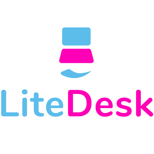 LiteDesk Logo Pink